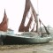Modular Thames Sailing  Barge for Dunkirk Shot in Atonement