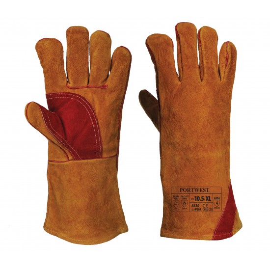 Reinforced Welding Gauntlet Reinforced Welding Gauntlet