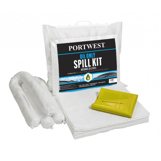 Spill Kit Oil Only 20L (Pk6) Spill Kit Oil Only 20L (Pk6)