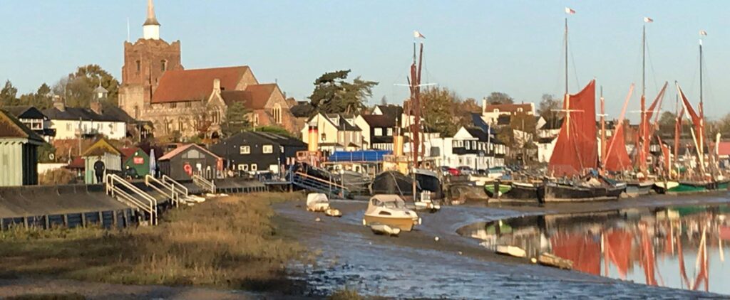 Maldon on the river Blackwater