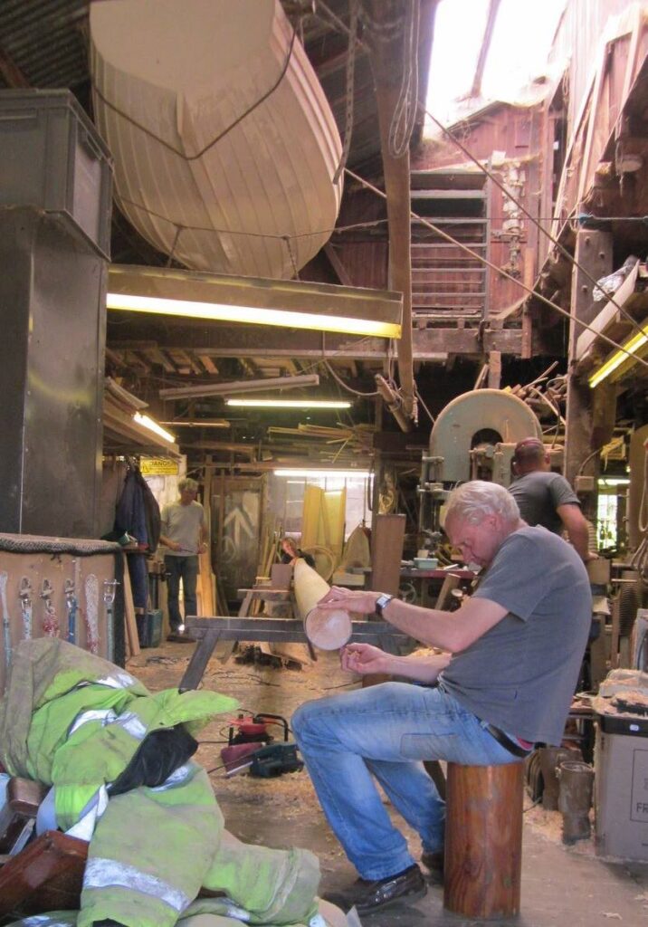 Heritage Marine shipwrights and spar building